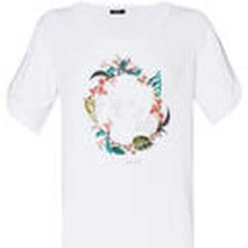Tops y Camisetas Camiseta con estampado de selva y strass para mujer - Liu Jo - Modalova