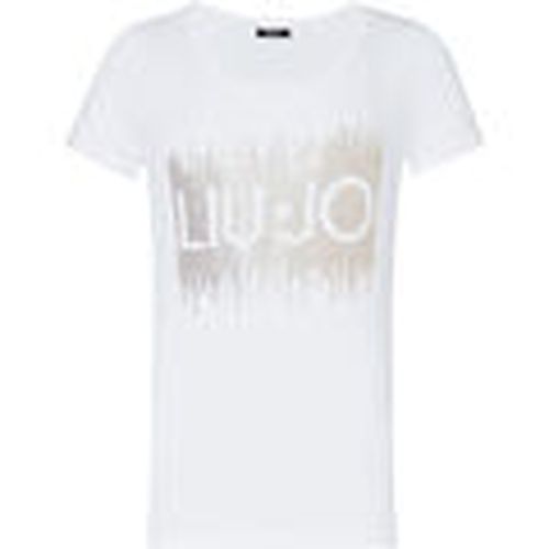 Tops y Camisetas Camiseta con strass para mujer - Liu Jo - Modalova