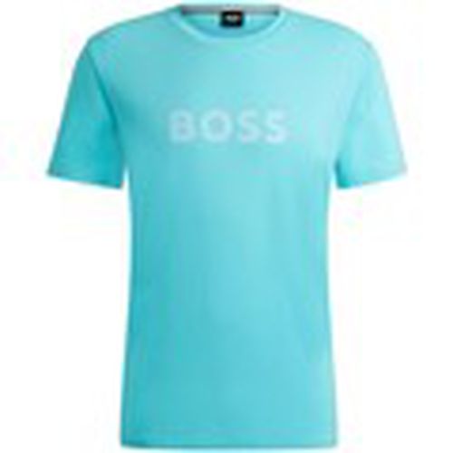 Camiseta - Camiseta Regular Fit con Logo Estampado para hombre - BOSS - Modalova