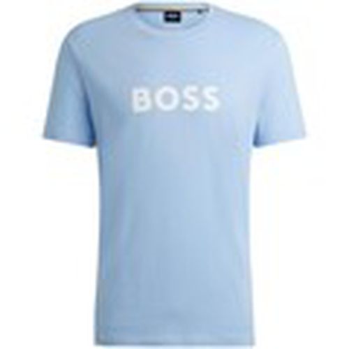 Camiseta - Camiseta Regular Fit con Logo para hombre - BOSS - Modalova