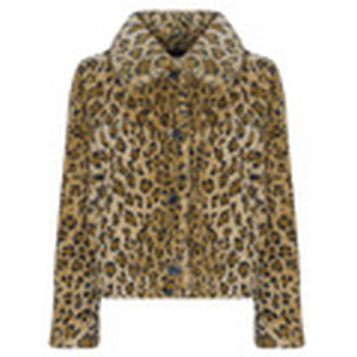 Abrigo CECILE PRINT LEOPARD FAUX FUR para mujer - Guess - Modalova