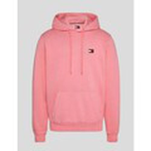 Jersey SUDADERA WASHED BADGE HOODIE TIC PINK para hombre - Tommy Jeans - Modalova