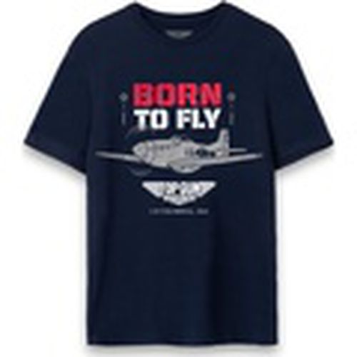 Camiseta manga larga Born To Fly para hombre - Top Gun: Maverick - Modalova