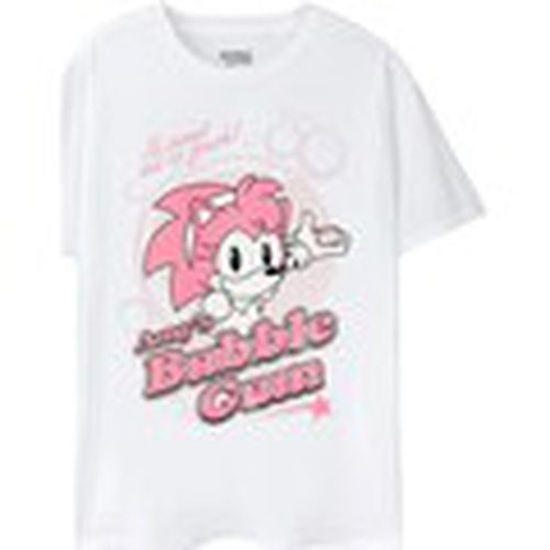 Camiseta Amy's Bubblegum para mujer - Sonic The Hedgehog - Modalova