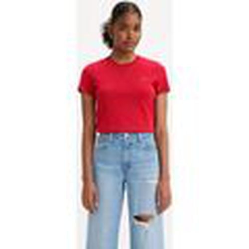 Tops y Camisetas 39185 0303 - PERFECT TEE-CRIPT RED para mujer - Levis - Modalova