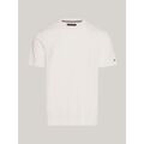 Tops y Camisetas MW0MW31526 MERCERIZED TEE-YBR WHITE para hombre - Tommy Hilfiger - Modalova