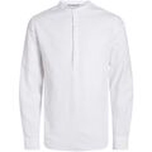 Camisa manga larga 12251025 MAZE-BRIGHT WHITE para hombre - Jack & Jones - Modalova