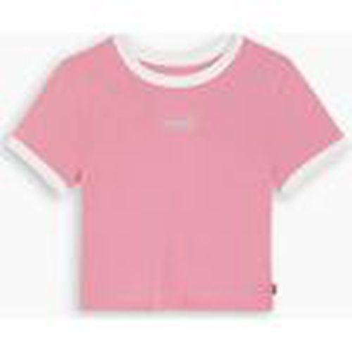 Tops y Camisetas A3523 0065 - GRAPHIC RINGER MINI-TAMELESS ROSE para mujer - Levis - Modalova