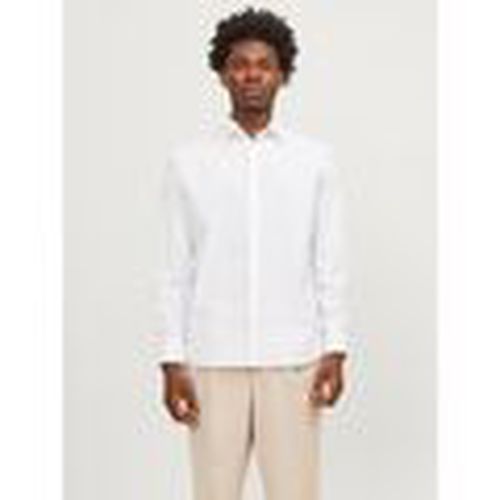 Camisa manga larga 12241530 BLAACTIVE-WHITE para hombre - Jack & Jones - Modalova