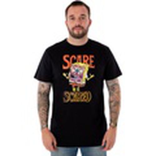 Camiseta manga larga Scare Or Be Scared para hombre - Spongebob Squarepants - Modalova