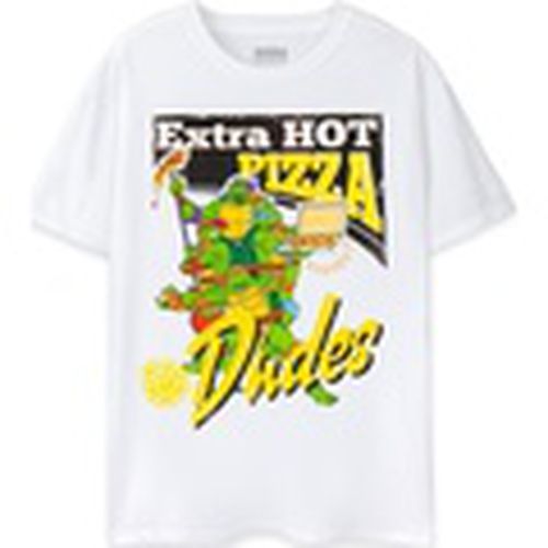 Camiseta manga larga Pizza Dudes para hombre - Teenage Mutant Ninja Turtles - Modalova