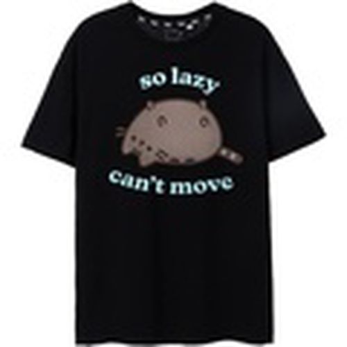 Camiseta manga larga So Lazy Can't Move para mujer - Pusheen - Modalova