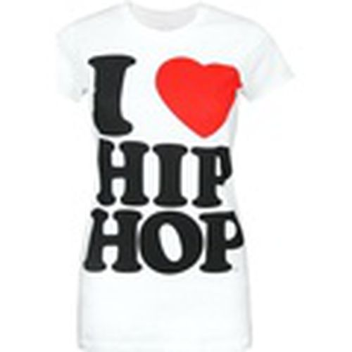 Camiseta manga larga I Love Hip Hop para mujer - Goodie Two Sleeves - Modalova