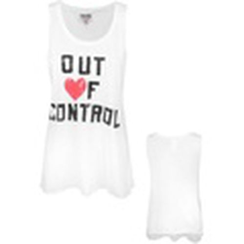 Camiseta tirantes Out Of Control para mujer - Junk Food - Modalova