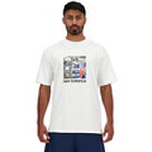 Tops y Camisetas Hoops graphic t-shirt para hombre - New Balance - Modalova