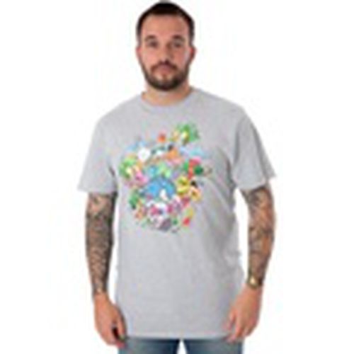 Camiseta manga larga NS7982 para hombre - Sonic The Hedgehog - Modalova