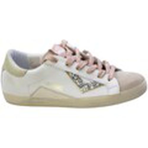 Zapatillas Sneakers Donna Bianco/Beige Suprime-db236 para mujer - 4B12 - Modalova
