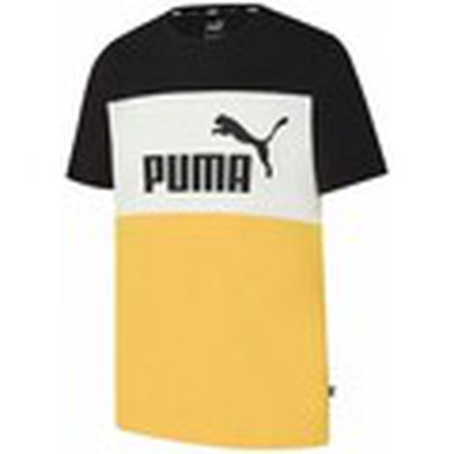 Camiseta ESS+COLORBLOCK para hombre - Puma - Modalova