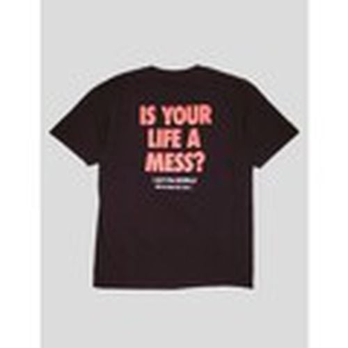 Camiseta CAMISETA IS YOUR LIFE A MESS TEE BLACK para hombre - Fucking Awesome - Modalova