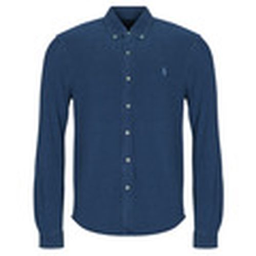 Camisa manga larga CHEMISE AJUSTEE COL BOUTONNE EN POLO FEATHERWEIGHT para hombre - Polo Ralph Lauren - Modalova