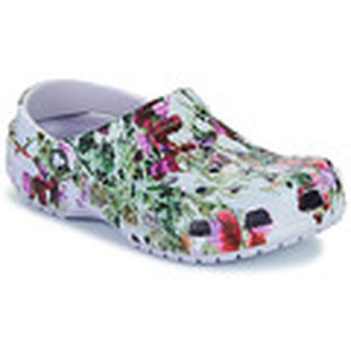 Zuecos Classic Photoreal Floral Clog para mujer - Crocs - Modalova