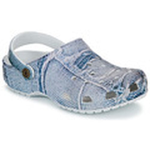 Zuecos Classic Denim Clog para mujer - Crocs - Modalova