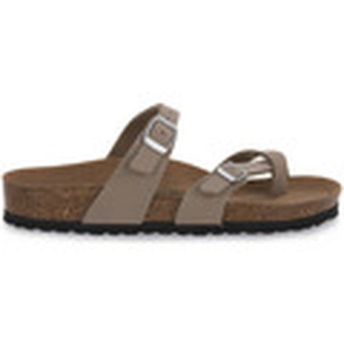 Chanclas MAYARI GREY TAUPE CALZ N para mujer - Birkenstock - Modalova