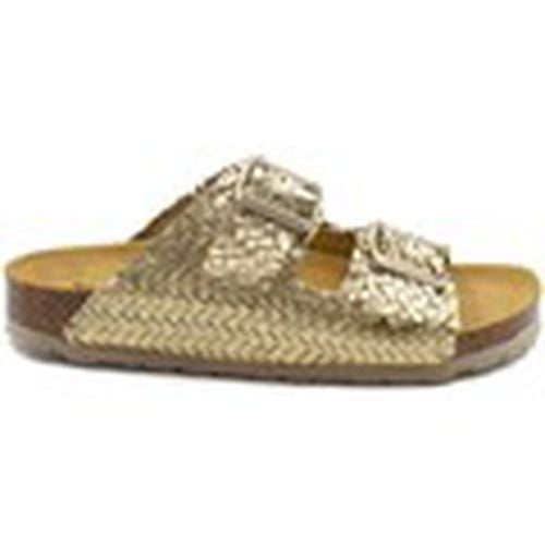 Sandalias Sandalias de mujer bio planas de piel doradas by para mujer - Biocomfort - Modalova