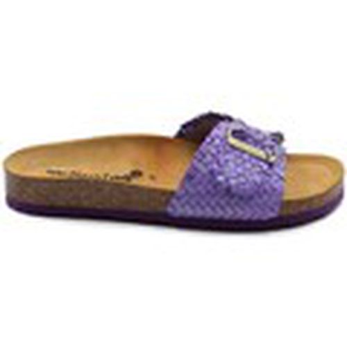 Sandalias Sandalias de mujer bio planas de piel lila by para mujer - Biocomfort - Modalova