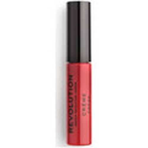 Pintalabios Cream Lipstick 6ml - 141 Rouge - 141 Rouge para mujer - Makeup Revolution - Modalova