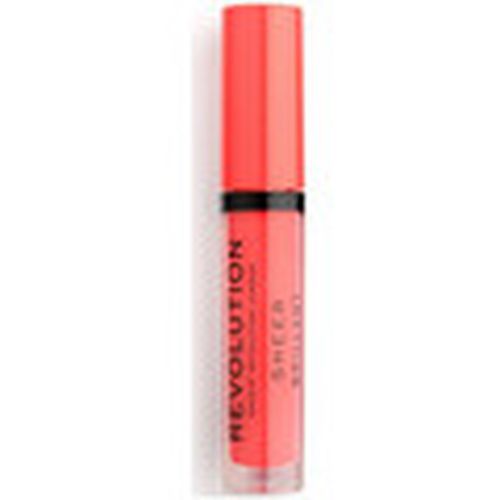 Gloss Sheer Brilliant Lip Gloss - 130 Decadence para mujer - Makeup Revolution - Modalova