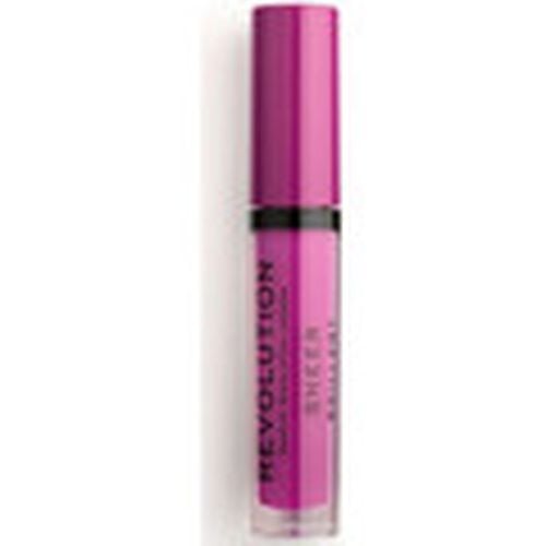 Gloss Sheer Brilliant Lip Gloss - 145 Vixen para mujer - Makeup Revolution - Modalova