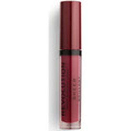 Gloss Sheer Brilliant Lip Gloss - 147 Vampire para mujer - Makeup Revolution - Modalova