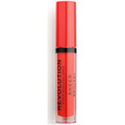 Gloss Sheer Brilliant Lip Gloss - 132 Cherry para mujer - Makeup Revolution - Modalova