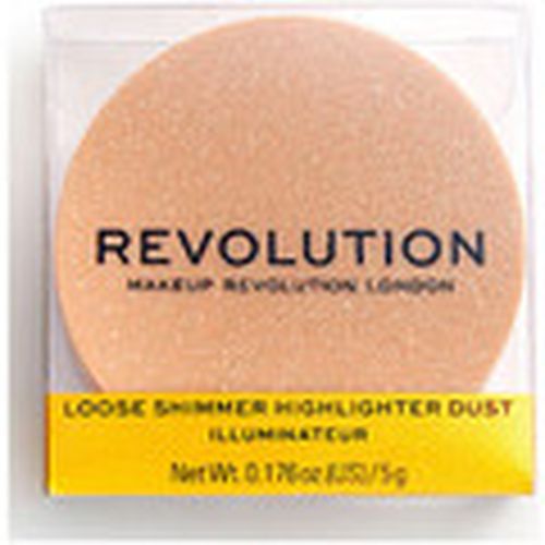 Colorete & polvos Metallic Powder Highlighter - Rose Quartz - Rose Quartz para mujer - Makeup Revolution - Modalova