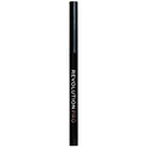 Eyeliner Ultra Fine Gel Pencil Eyeliner - Blackest Black para mujer - Makeup Revolution - Modalova