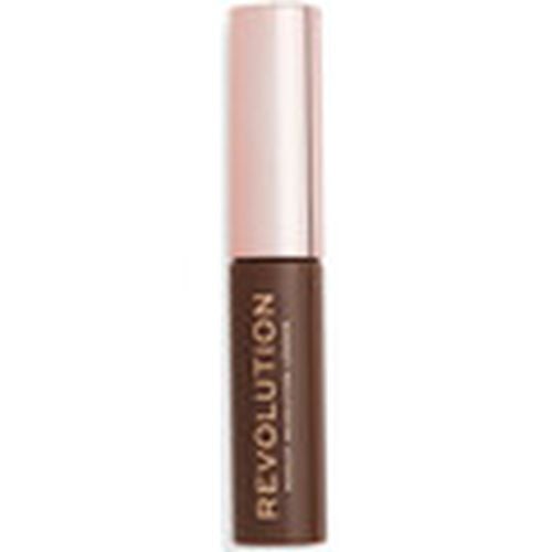 Perfiladores cejas Brow Gel - Medium Brown para mujer - Makeup Revolution - Modalova