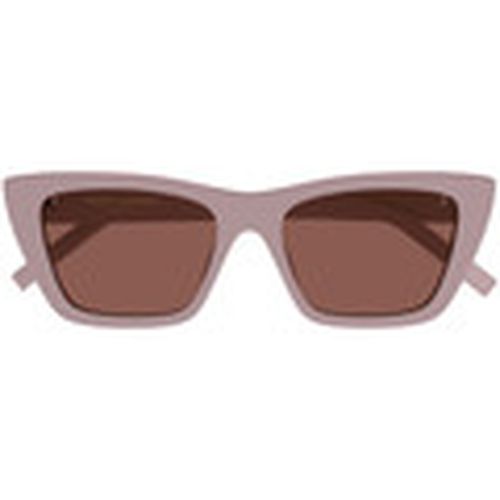 Gafas de sol Occhiali da Sole Saint Laurent SL 276 Mica 058 para mujer - Yves Saint Laurent - Modalova