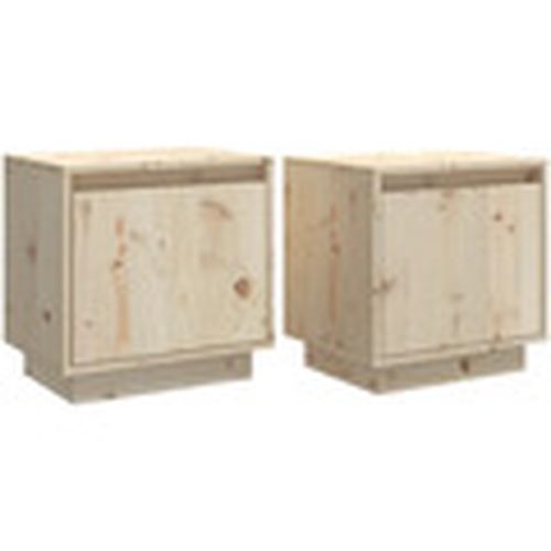 Mesas de comedor Mesitas de noche 2 uds madera maciza de pino 40x30x40 cm para - Maison D'home - Modalova
