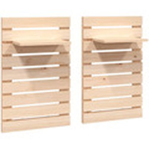 Mesas de comedor Estantes mesitas de pared 2 uds madera maciza de pino para - Maison D'home - Modalova