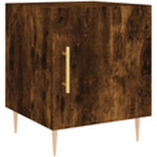 Mesas de comedor Mesita de noche madera de ingeniería roble ahumado 40x40x50 cm para - Maison D'home - Modalova
