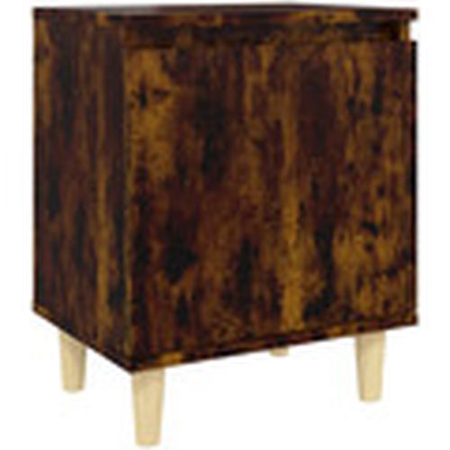 Mesas de comedor Mesita de noche con patas madera roble ahumado 40x30x50 cm para - Maison D'home - Modalova
