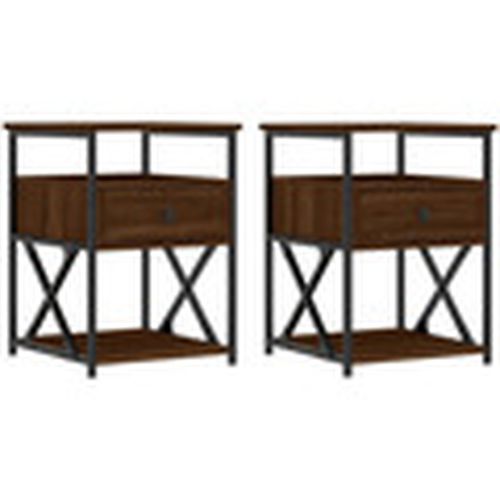 Mesas de comedor Mesitas noche 2 uds madera ingeniería roble 40x42x55 cm para - Maison D'home - Modalova