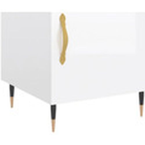 Mesas de comedor Mesita de noche madera de ingeniería brillo 40x40x50 cm para - Maison D'home - Modalova