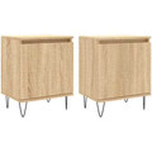 Mesas de comedor Mesitas noche 2 uds madera ingeniería roble Sonoma 40x30x50 cm para - Maison D'home - Modalova