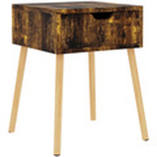 Mesas de comedor Mesita de noche madera de ingeniería roble ahumado 40x40x56 cm para - Maison D'home - Modalova