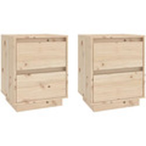 Mesas de comedor Mesitas de noche 2 uds madera maciza de pino 40x35x50 cm para - Maison D'home - Modalova