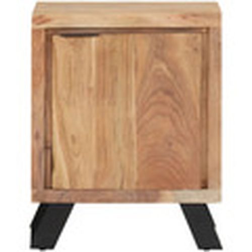 Mesas de comedor Mesita de noche madera maciza acacia borde natural 40x30x50 cm para - Maison D'home - Modalova