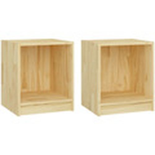 Mesas de comedor Mesitas de noche 2 uds madera maciza de pino 35,5x33,5x41,5 cm para - Maison D'home - Modalova