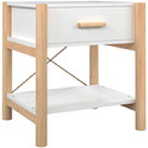 Mesas de comedor Mesita de noche madera contrachapada blanca 42x38x45 cm para - Maison D'home - Modalova